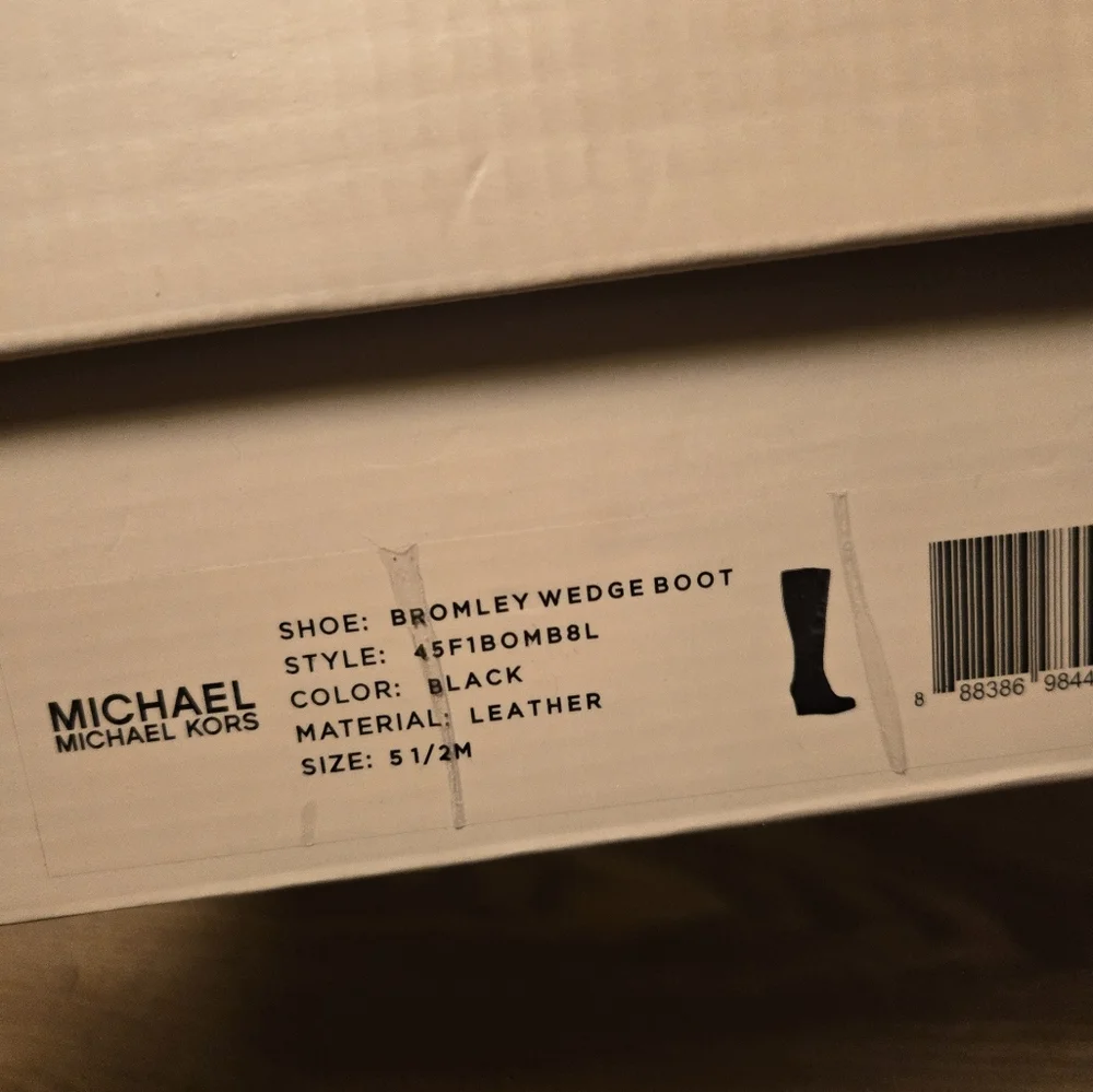 michael kors bromley wedge boots - Picture 2 of 12